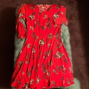 Floral summer dress size medium